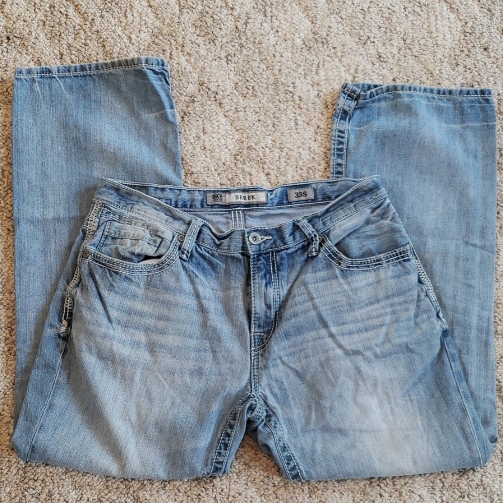 Men's Buckle BKE "Derek" Jeans. 33S
